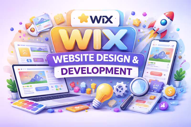 Cover image for Wix Website Design & Development 