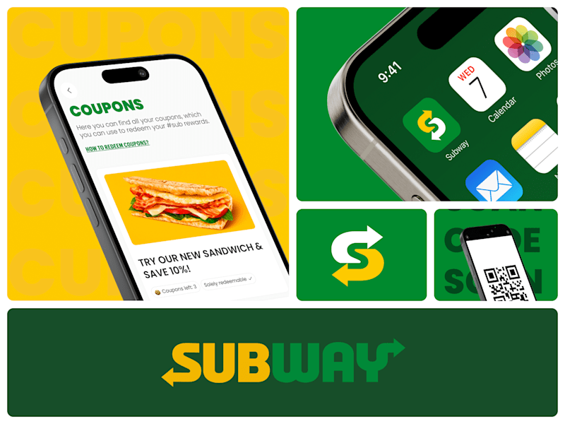 Cover image for Subway Mobile App Design