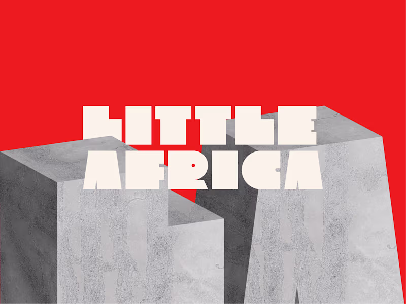 Cover image for Little Africa - Type Design