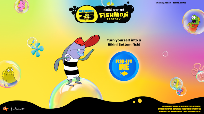 Cover image for Spongebob Fishmoji Factory