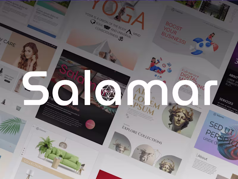 Cover image for Salamar Html template