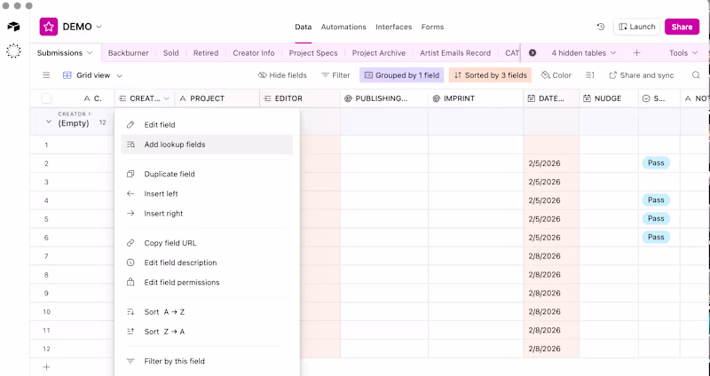 Cover image for Agency Database Build 