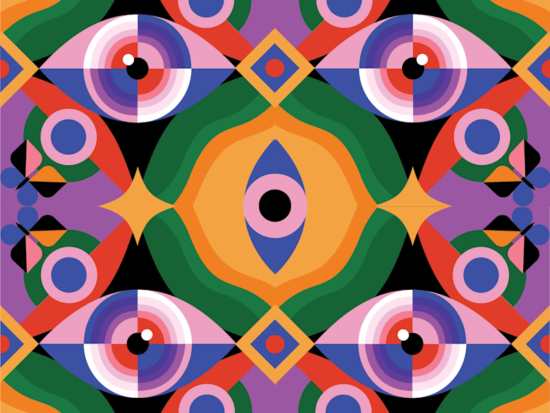 Cover image for "Into the Eye" Pattern 