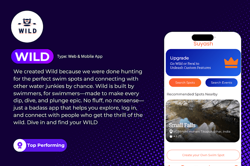Cover image for Wild App Development for Swimmers