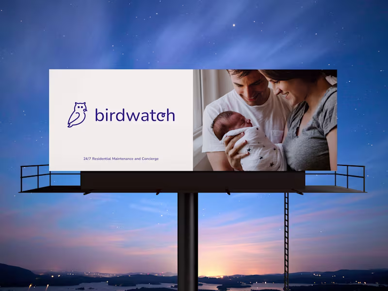Cover image for Birdwatch: Rebranding a Home Concierge Service