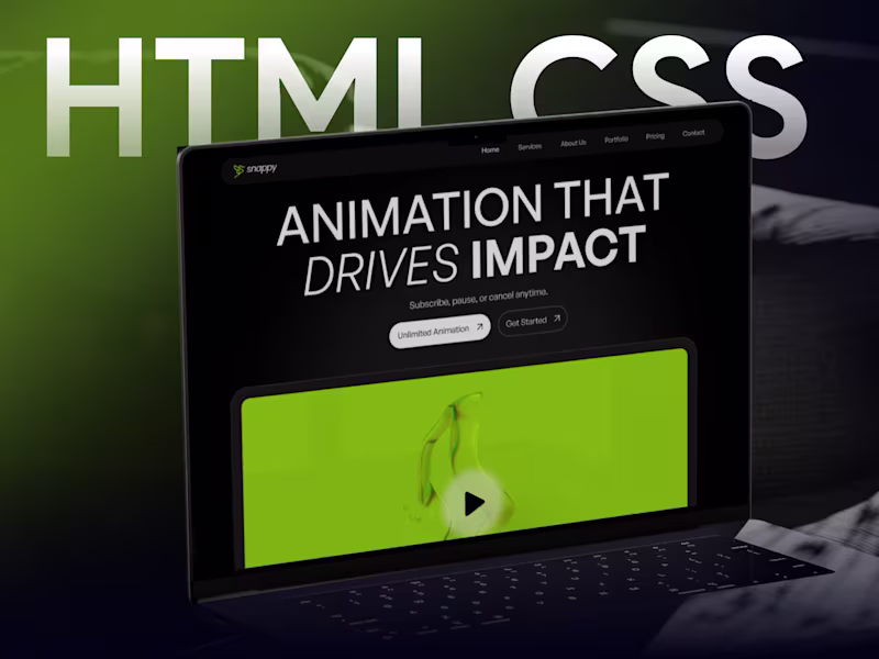 Cover image for HTML Development Projects