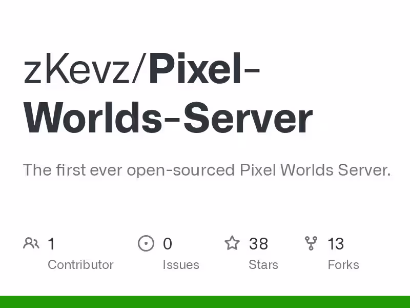 Cover image for Pixel Worlds Server