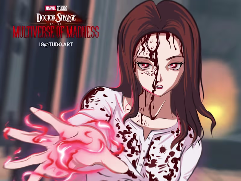 Cover image for Scarlet witch fanart