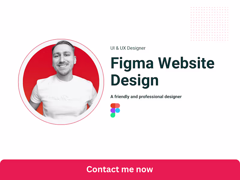 Cover image for I will design a brochure website for your business in Figma