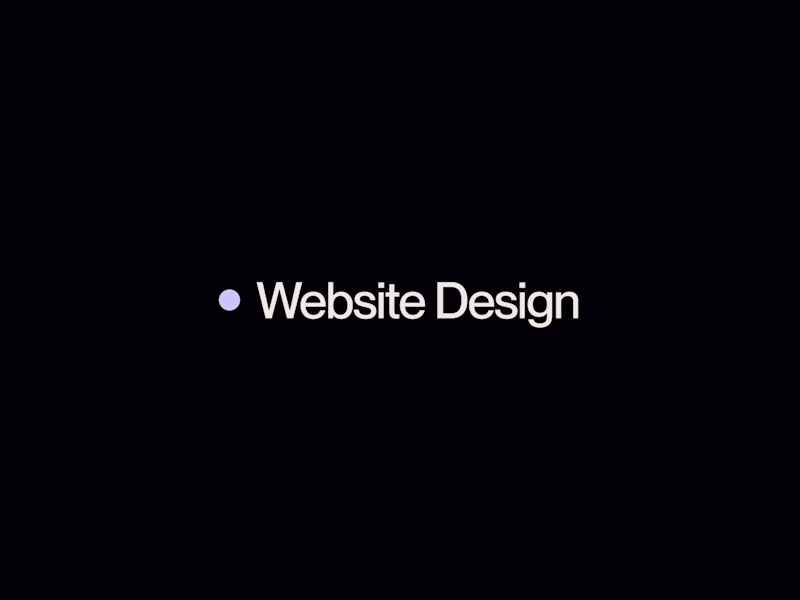 Cover image for Website Design
