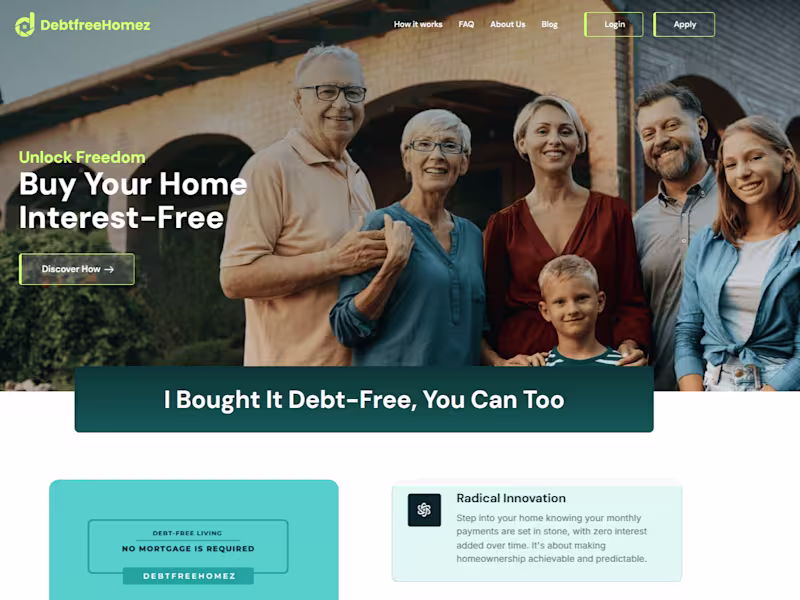Cover image for DebtfreeHomez