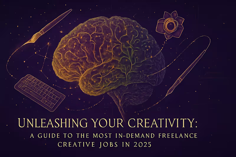 Cover image for Unleashing Your Creativity: A Guide to the Most In-Demand Freelance Creative Jobs in 2025