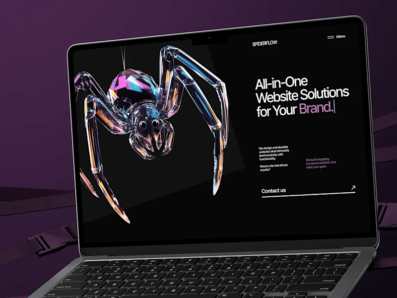 Cover image for SPIDERFLOW - complex website development agency
