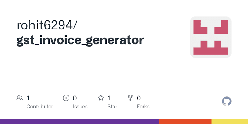 Cover image for Invoice Generator Web Application