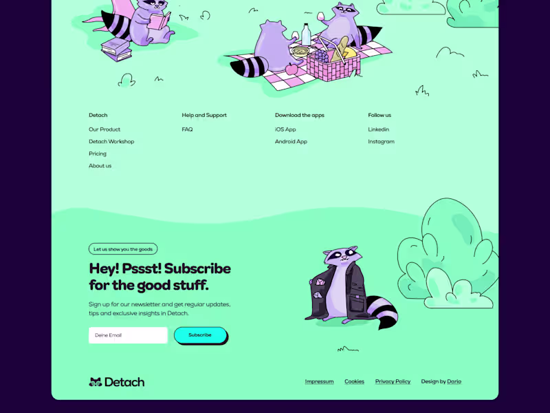 Cover image for Looking back at some Detach