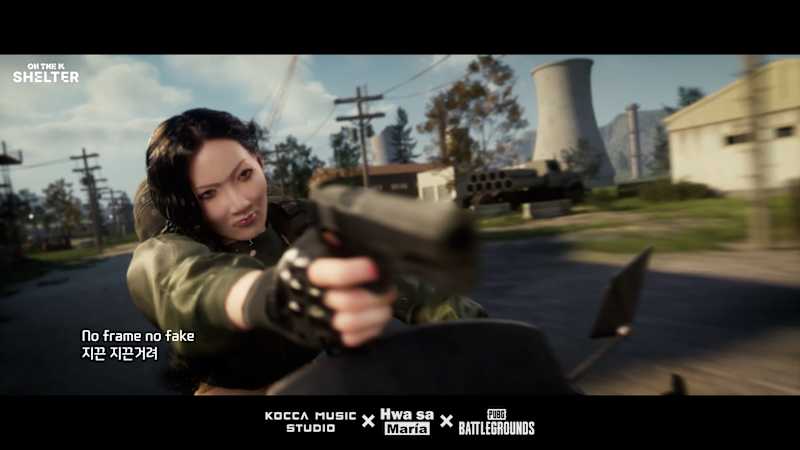 Cover image for KOCCA X HWASA X PUBG (ON THE K : SHELTER) MV