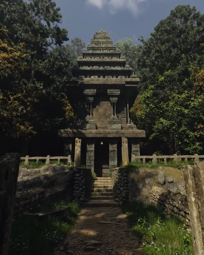 Cover image for Lost Temple (3D POV Animation)