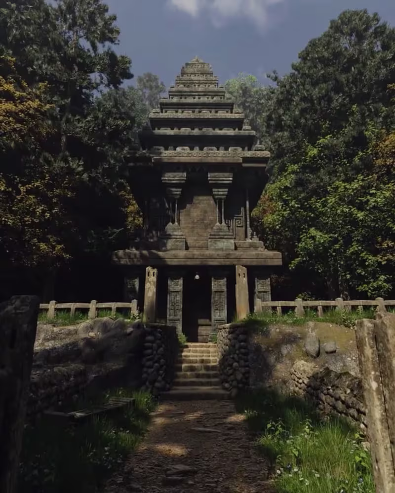 Cover image for Lost Temple (3D POV Animation)