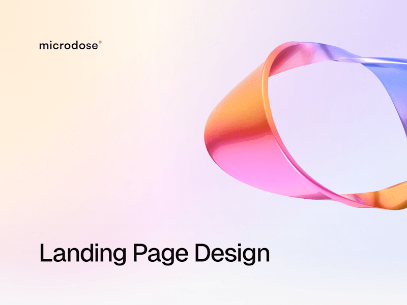 Cover image for Landing Page Design