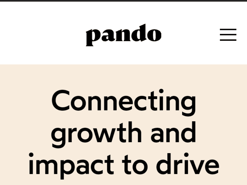 Cover image for Pando — Just-in-time career progression tool