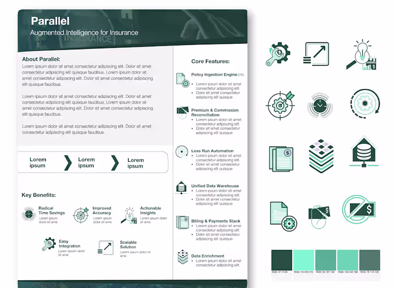 Cover image for Sleek Investment One Pager