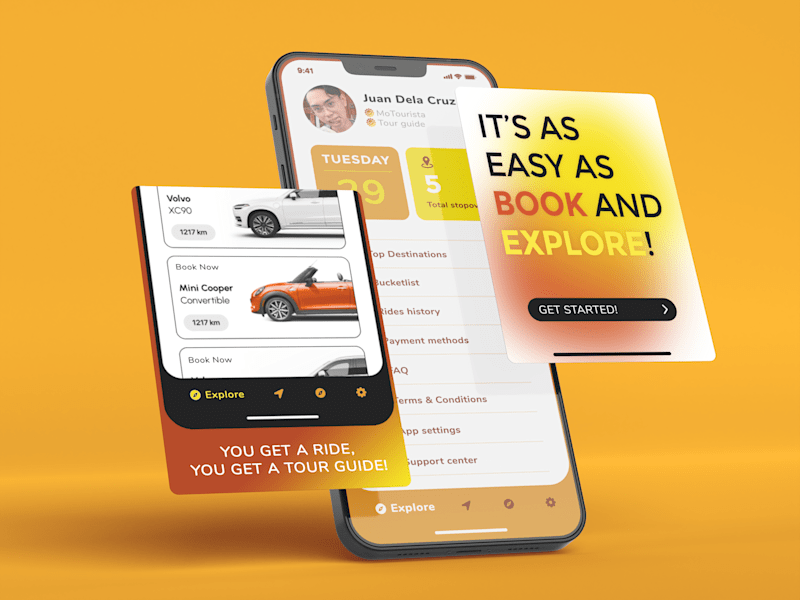 Cover image for MOTOUR Mobile Application: Design Branding Report