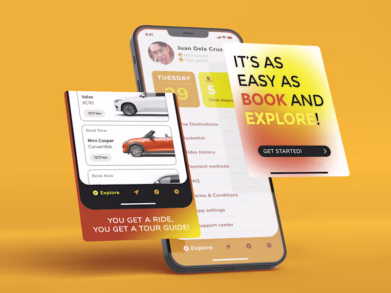Cover image for MOTOUR Mobile Application: Design Branding Report