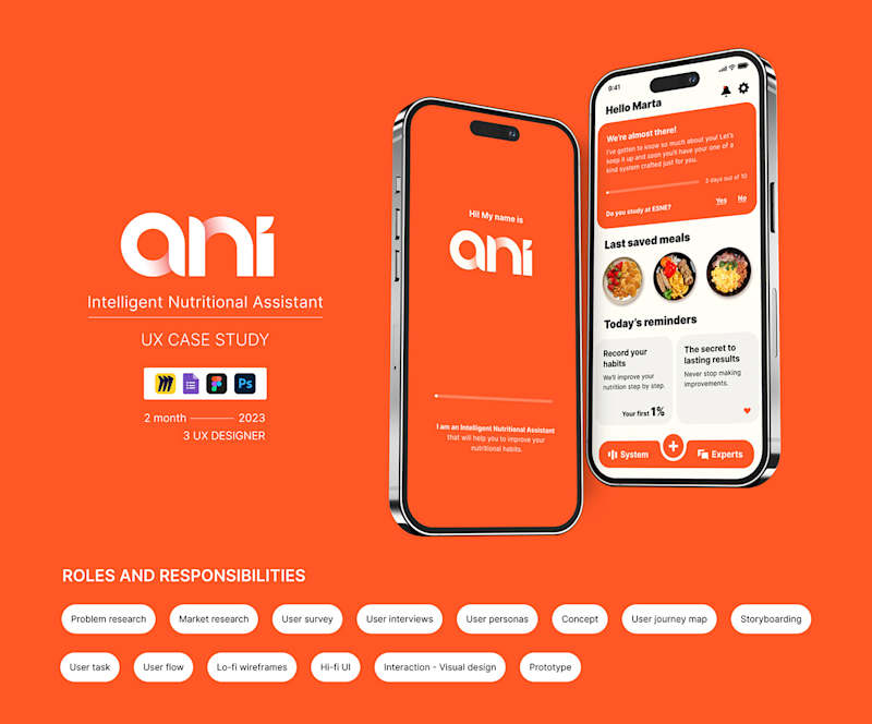 Cover image for Intelligent Nutritional Assistant : Behance