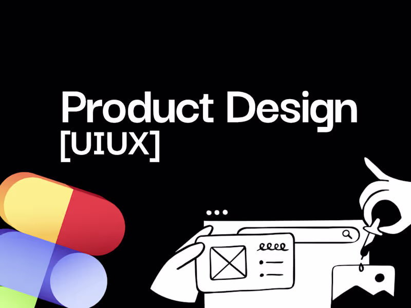 Cover image for UI UX Design (Product and Web)