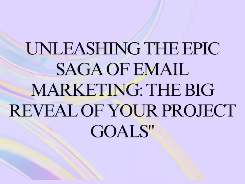 Cover image for "Unlock the Power of Captivating Connections: Email Marketing"