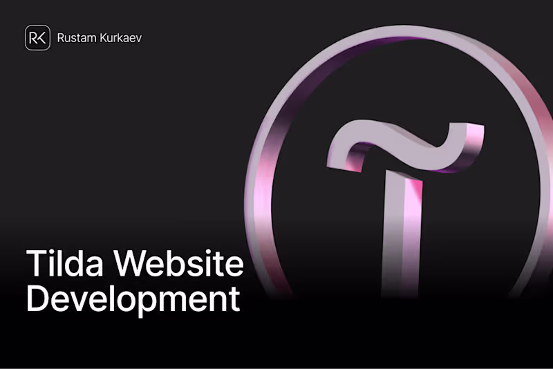 Cover image for Tilda Website Development