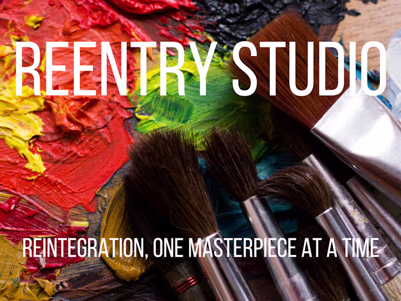Cover image for Nonprofit Donation Appeal for Reentry Studio
