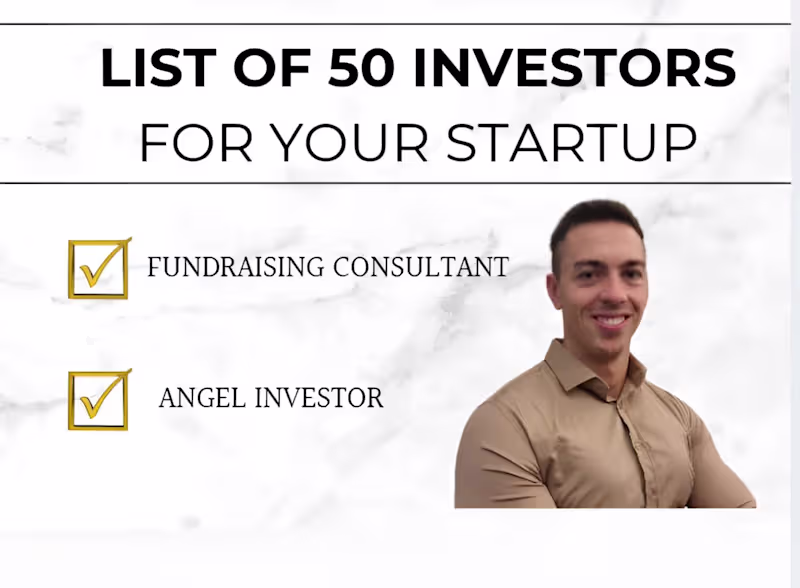 Cover image for List of 50 Tailored Investors for Your Startup