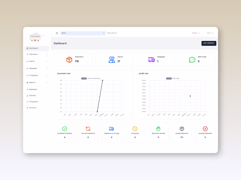 Cover image for Cloud Express | Parcel Shipping System with Laravel & Vue.js 