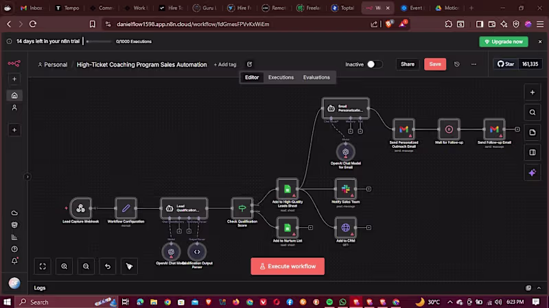 Cover image for If you’re still chasing leads manually in your coaching busi...