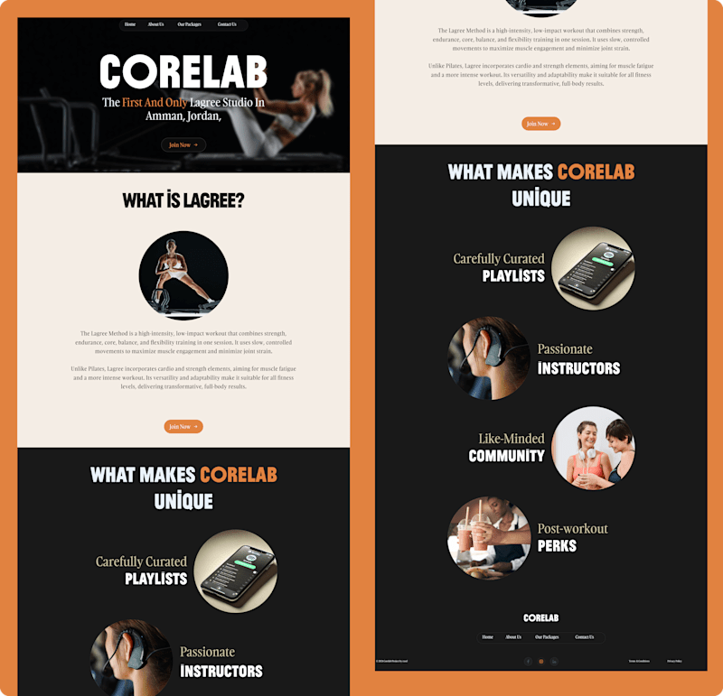 Cover image for CoreLab - Amman's Premier Lagree Fitness Studio