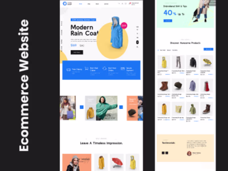 Cover image for Ecommerce Website