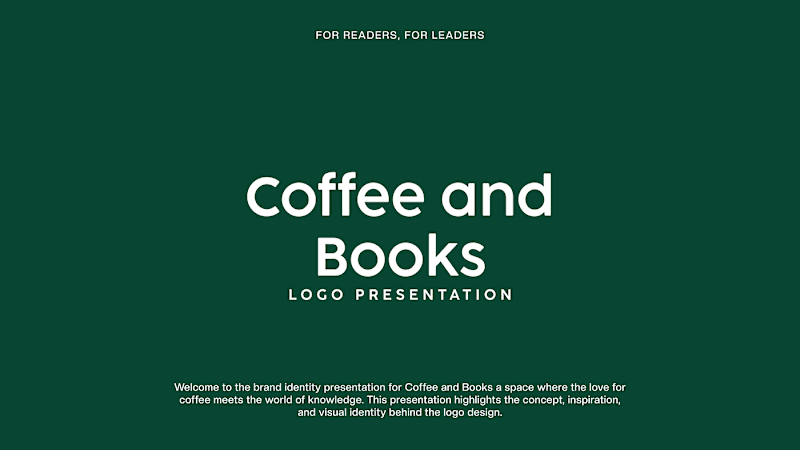 Cover image for Coffee & Books – Brand Identity Design