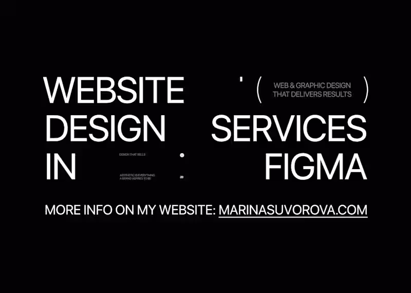 Cover image for Website (Design in Figma)