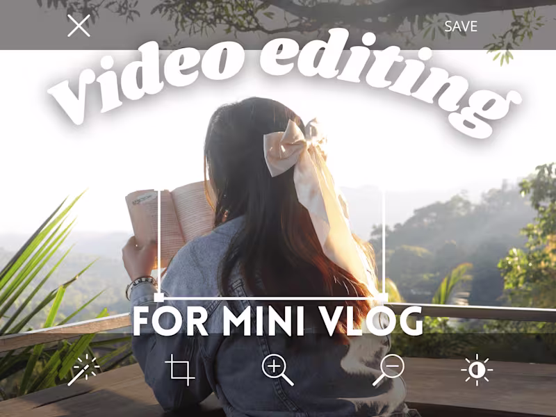 Cover image for Simple vlog editing