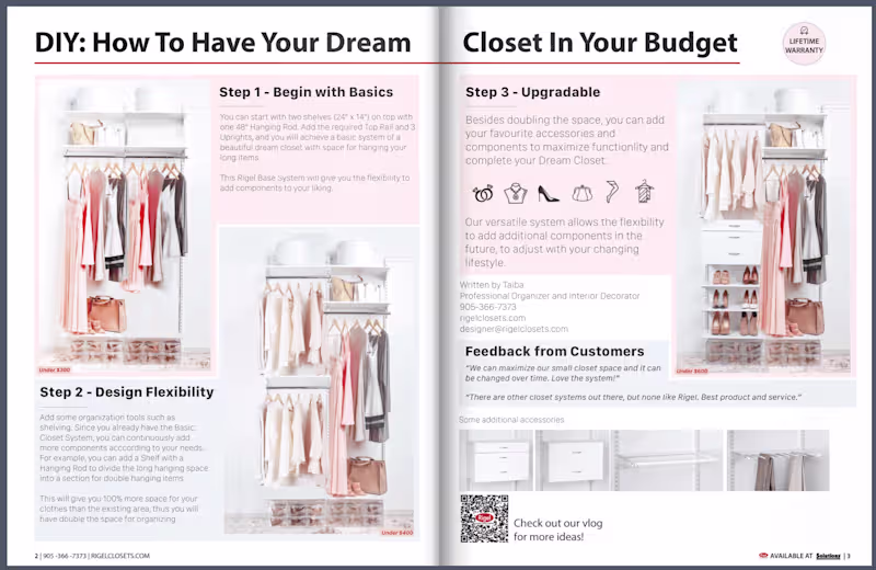 Cover image for Rigel Closets 