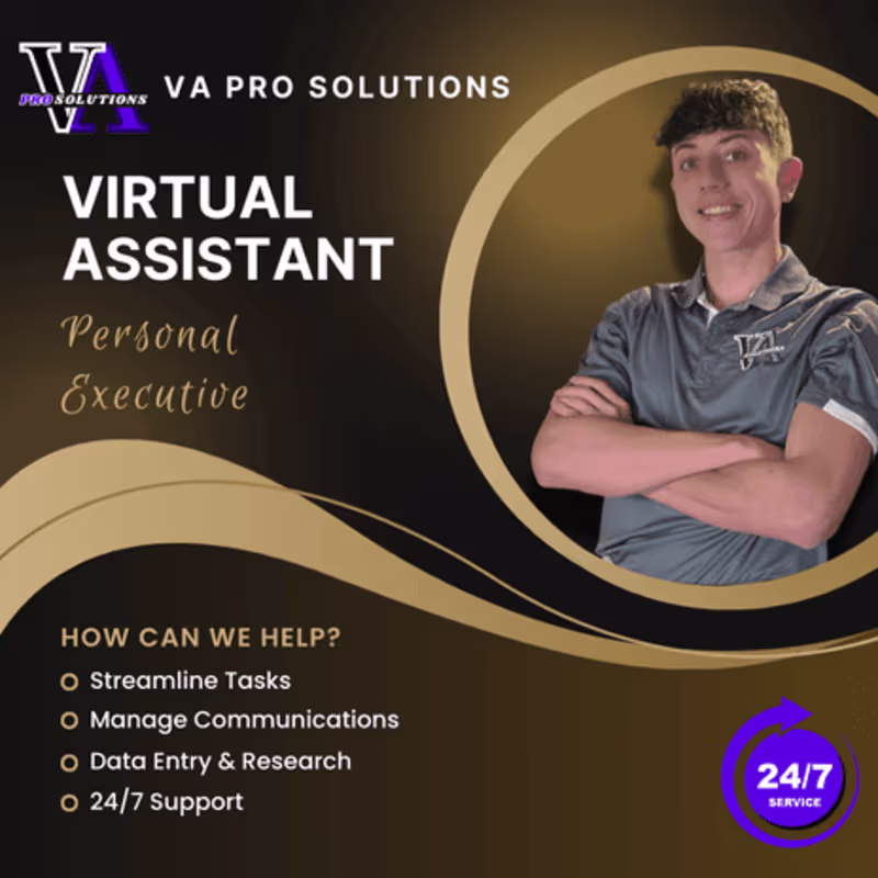 Cover image for Personal Executive Virtual Assistant