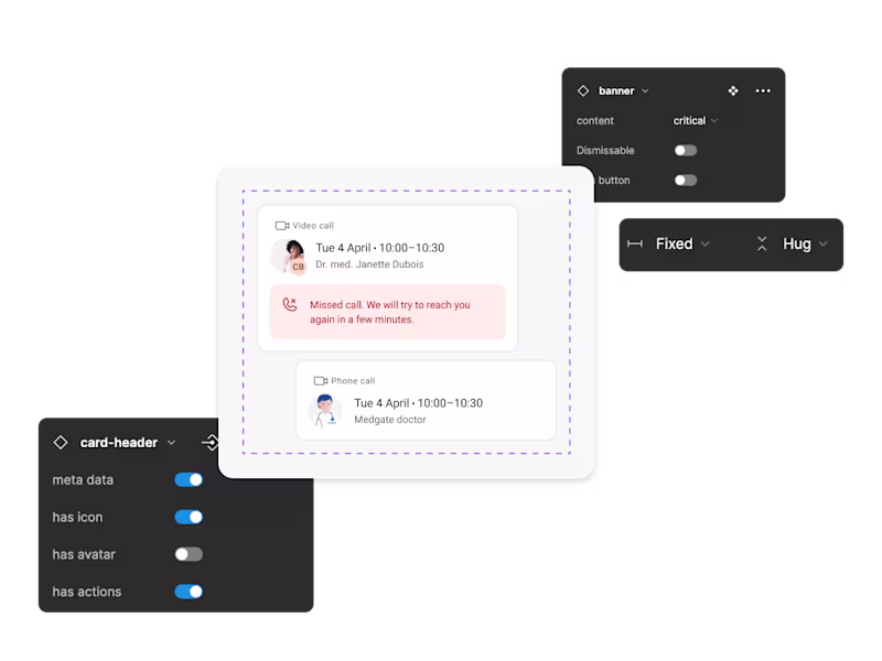 Cover image for Medgate Design system