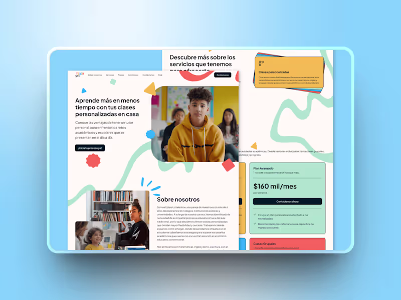 Cover image for TeachYou Website Design and Development
