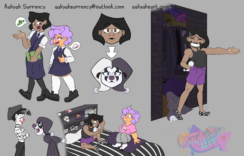 Cover image for Marcie Reference Sheet