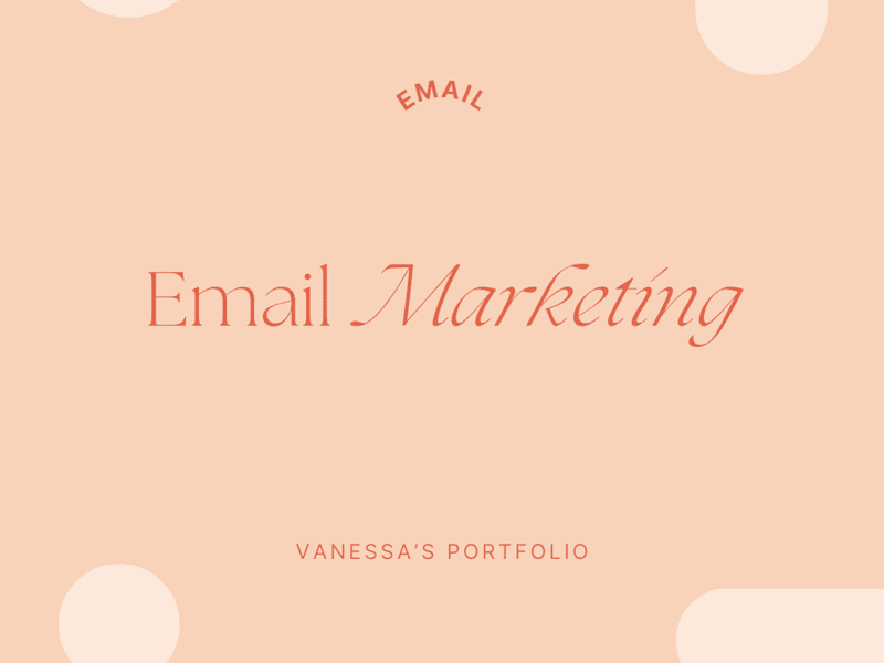 Cover image for Email Campaign Copywrite