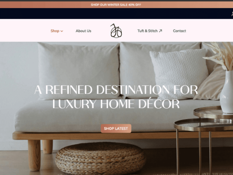 Cover image for J' Alexi Custom Built Shopify Store