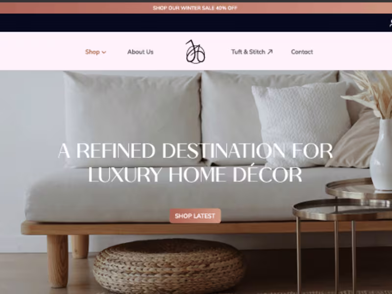 Cover image for J' Alexi Custom Built Shopify Store