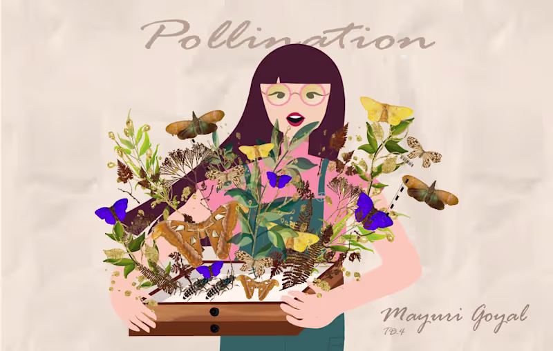 Cover image for Pollination- Print Design Project