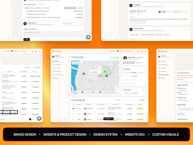 Cover image for Senior Phone: Web App + Website 